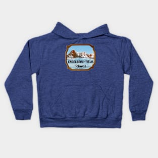 Engelberg-Titlis, Switzerland Kids Hoodie